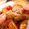 黑猪肉爆汁烤肠#原味+黑胡椒两种口味，肉含量≥92%，满满都是肉 商品缩略图2