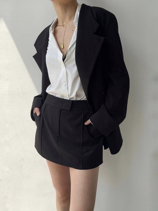 Semplicita｜Z05 西装裤裙 [ 黑 ] 商品图4