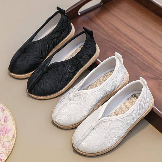 【苏城纪汉服绣花鞋】春夏款男童童鞋 老北京船鞋 商品图2