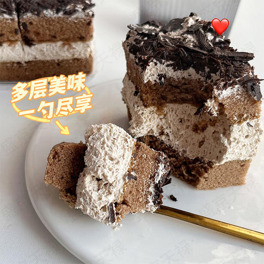 【醇香丝滑❗️黑森林巧克力芝士蛋糕】甄选品质原料制作，优选动物奶油，0反式脂肪酸，美味健康无负担，新鲜早餐面包慕斯生日甜品，下午茶休闲茶点L 商品图1