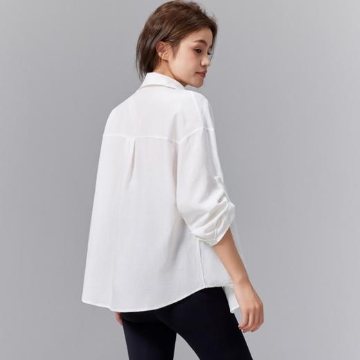 天丝亚麻衬衫MY2519，立体裁剪设计，夏天室外可做防晒开衫 商品图3