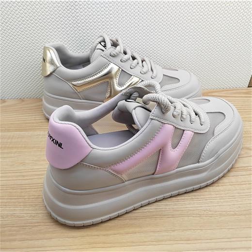 豪行夏季新款24230999运动休闲韩版低跟女鞋凉鞋网鞋 商品图3