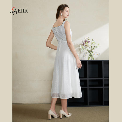 司歌刺绣蕾丝连衣裙吊带时尚中长裙A911053x 商品图3