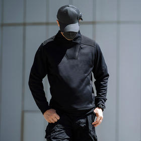 二代龙牙天同立领机能卫衣男士秋冬休闲宽松上衣外套