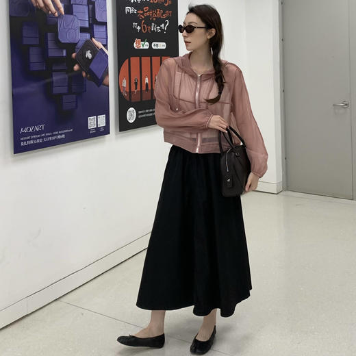 洛诗琳43215防晒衣2025夏季新款小个子轻薄透气百搭防晒外套20228 商品图0