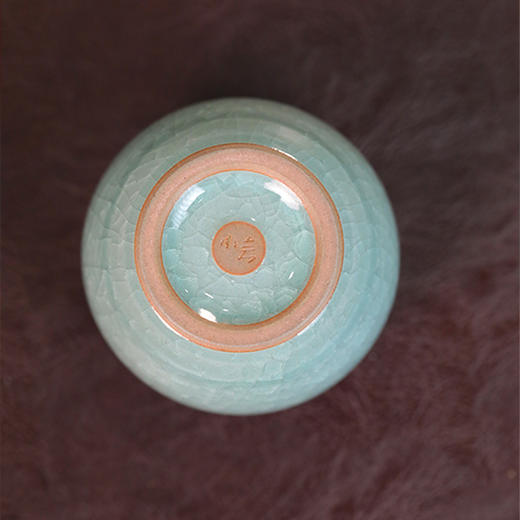 【龙泉青瓷】叶小春冰裂鼓杯 商品图2
