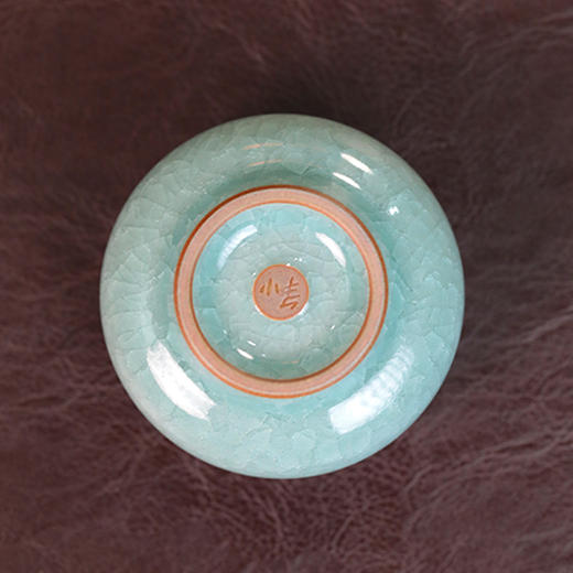 【龙泉青瓷】叶小春冰裂圆融杯 商品图2