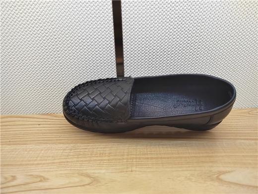 豪行22372201真皮复古休闲低跟女鞋单鞋皮鞋 商品图2