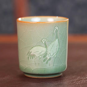 【龙泉青瓷】叶小春冰心闲云杯