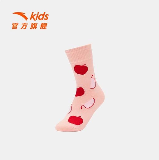 新年款拜年袜安踏儿童袜子红色本命年袜子秋冬2025新款保暖长筒袜392518319 商品图4