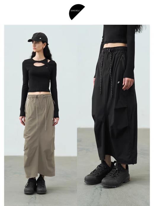 半圆/15629043/运动休闲半身裙 商品图1