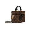LOUIS VUITTON Vanity PM 字母徽标拉链开合涂层帆布 单肩斜挎手提包 小号 女款 棕色 商品缩略图0