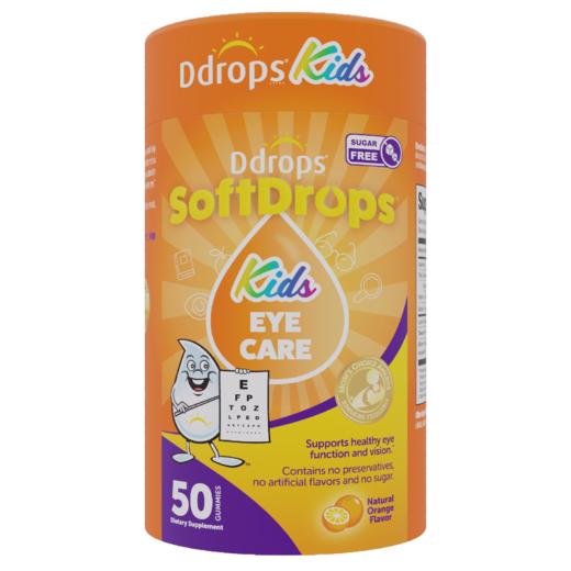 【保税仓】Ddrops滴卓思儿童无糖型护眼软糖50粒/罐 商品图0