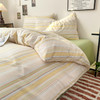 【水洗棉条纹四件套】全棉水洗棉四件套条纹床品套件纯棉简约件套床单被套 商品缩略图9