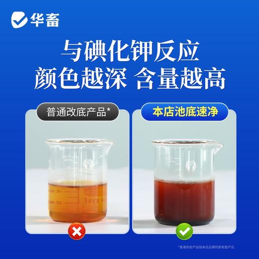 华畜池底速净黑泥克星鱼虾蟹池塘净化水质水产养殖分解淤泥底改净 商品图2