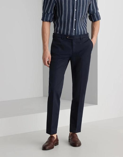 B.C 春夏薄款 丝光斜纹面料 休闲西裤 XXK191 商品图1