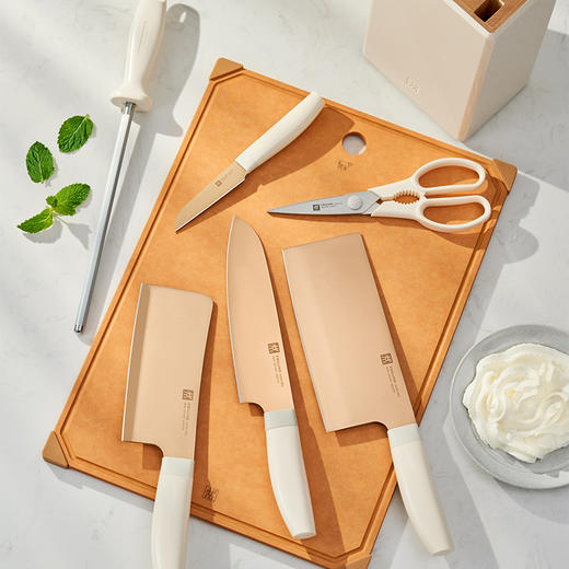 1032837 双立人NOW PRO钛金抗菌刀具奶油白7件套 商品图6