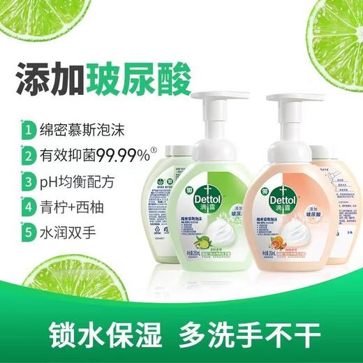 滴露玻尿酸泡沫洗手液250ml 商品图1
