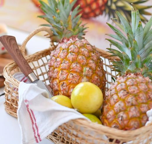 【海南树上熟金钻凤梨】香味四溢，果肉细腻多汁不塞牙（72小时内发货） 商品图0