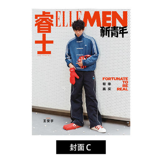 ELLEMEN睿士新青年杂志 新刊2025年 封面张宥浩 章若楠 陈靖可 王安宇 那尔那茜 布云朝克特 商品图2