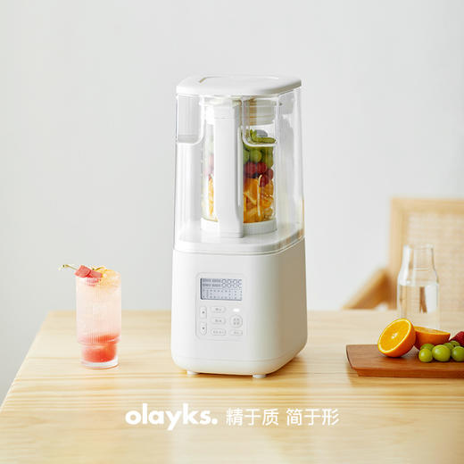 olayks立时豆浆机家用轻音加热全自动多功能料理 商品图4