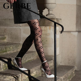 Gerbe格伯 100%法国原装进口女士连裤袜 性感欧美女丝袜HCREF 17d