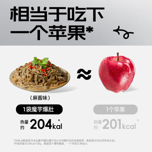 【❄️双12史低价】【69选15】【1件=1袋】轻计划™魔芋爆肚（麻酱味）244克 碳水约5.5g/袋 商品图3