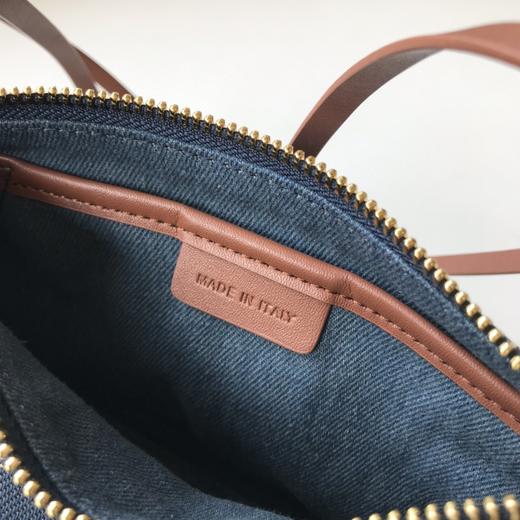 老花满印牛仔单肩包复古印花相机包女斜挎腋下包手提包 商品图8