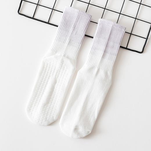 【现货秒发】壁虎瑜伽【2503WZ350】中筒精梳棉防滑瑜伽袜 商品图5