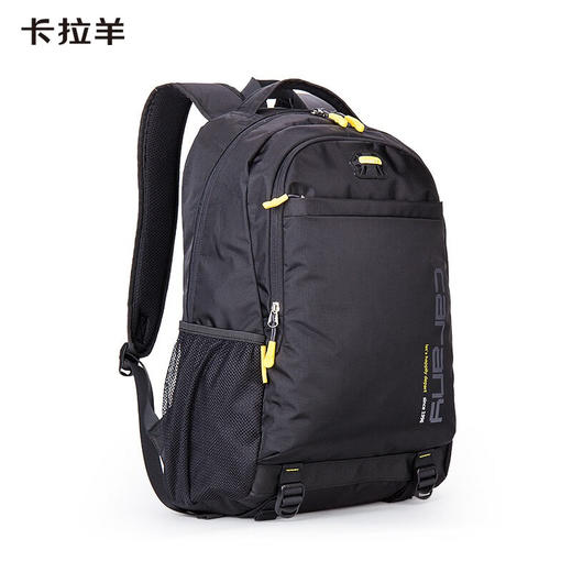 卡拉羊 中学生书包大容量初中生双肩包男女学生旅行休闲背包 CX5558 商品图3