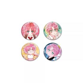 恶人想要抢救一下 冰沁夏日系列 迷你徽章套组 吧唧 国谷 耽美