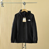 男女同款轻薄小北春夏经典款拼接纯色连帽冲 夹克外套 商品缩略图4