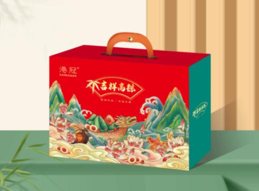 港冠 吉祥高粽礼盒（8粽4蛋）- 1200g【端午】SKT 商品图0