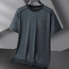 【冰丝】【DPF】大依优型大码短袖T恤圆领夏季薄款冰丝免烫半袖男士大码胖子时尚运动休闲上衣 商品缩略图2