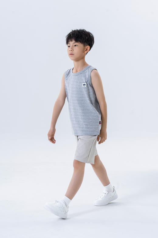 连绵·儿童A类条纹背心XZ090 商品图8