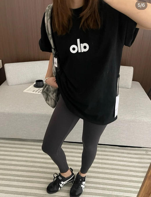 昂跑 夏季松弛感 休闲圆领 水洗磨破 短袖T恤 商品图11