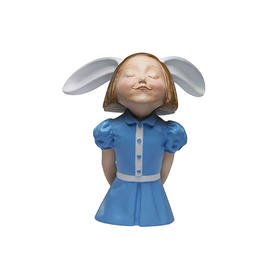 稀奇艺术 我看到了幸福 天空蓝 收藏级限量版雕塑新婚礼物