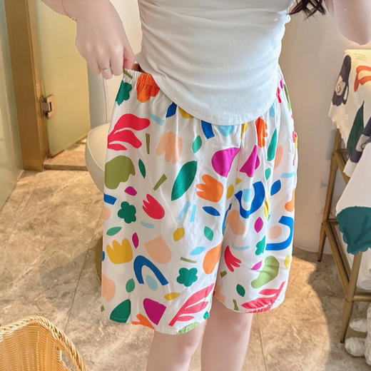 （到手2条）男女款绵绸印花冰爽裤 | 软糯丝滑，视觉遮肉显瘦显腿长，柔软亲肤 商品图10