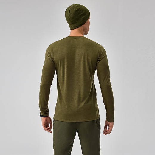 KAILAS凯乐石 户外运动 男款羊毛圆领功能长袖T恤 KG2442142【Z】 商品图4