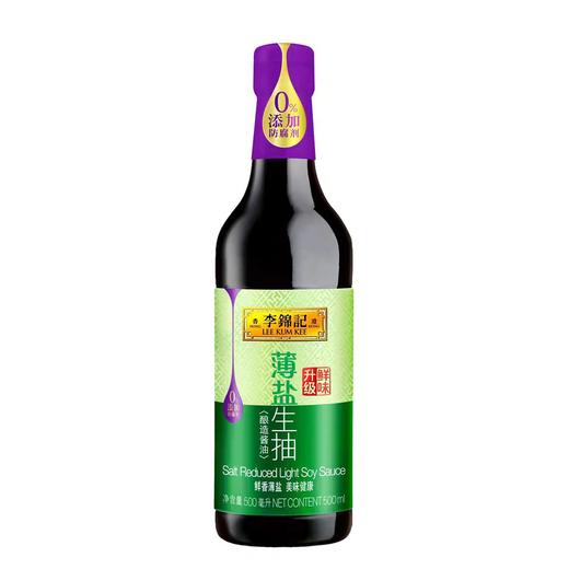 【BF】李锦记薄盐生抽 500ML 商品图0
