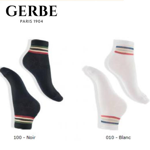 Gerbe格伯 100%法国原装进口女士丝袜 女短袜 GQAIA 商品图0