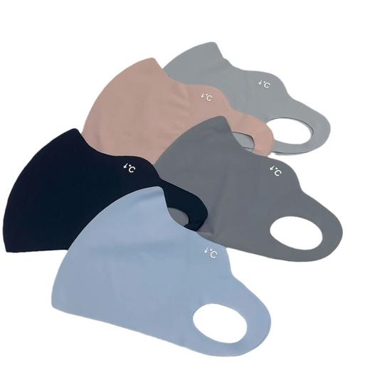 「9.9到手5个！数色可选」冰丝防晒口罩 冰丝面罩遮阳护眼角透气3d立体 商品图4