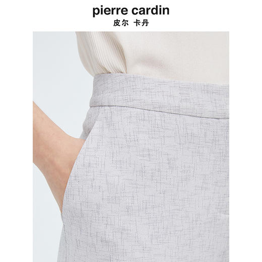 皮尔卡丹女装春季新款轻商务干练直筒西裤P4218T4033H0 商品图4