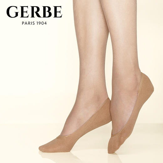 Gerbe格伯 法国进口女士船袜 女丝袜 棉 GDCOT 107d 商品图0