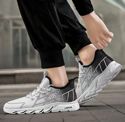 【YW】无忧购男鞋休闲运动飞织透气软底跑步运动鞋AC3889（截单后7天发货) 商品图3