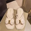 【夏季新款❗️超仙蝴蝶结凉拖鞋】柔软又有质感，亲肤透气，久穿不累！网红女外穿厚底防滑软底百搭时装拖鞋 商品缩略图4