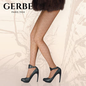 Gerbe格伯 100%法国原装进口女士连裤袜 肌理图案女丝袜GCKHE 44d