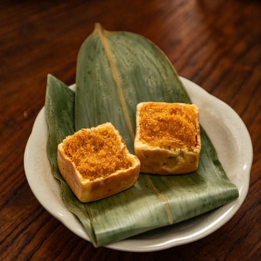 仙豆糕 1盒（6枚装）紫薯芝士/抹茶红豆/肉松咸蛋黄 商品图4