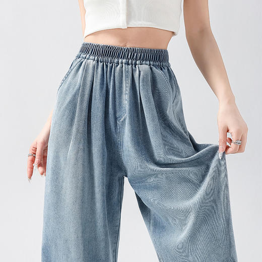 馥迦舒适透气天丝牛仔裤 商品图1