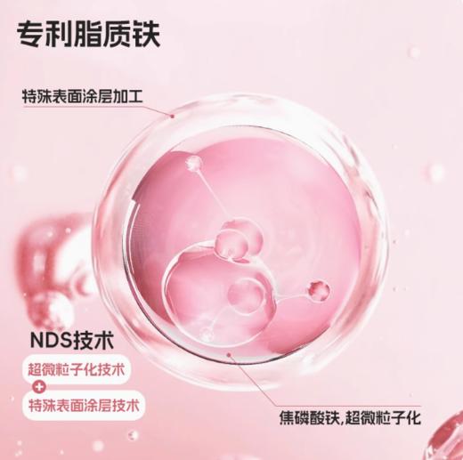 送试吃3条 不满意可退！每袋10mg含铁量相当于1斤多牛肉【198元到手63袋】有机铁元素 专利成分补铁 好吸收 PROSPACE普睿贝思-双维微囊铁特殊膳食营养液 商品图1